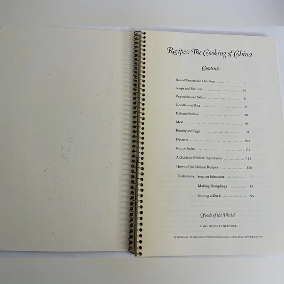 Vintage 1968 TIME LIFE FOODS OF THE WORLD: COOKING OF CHINA BOX SET Chinese Food - Picture 10 of 12